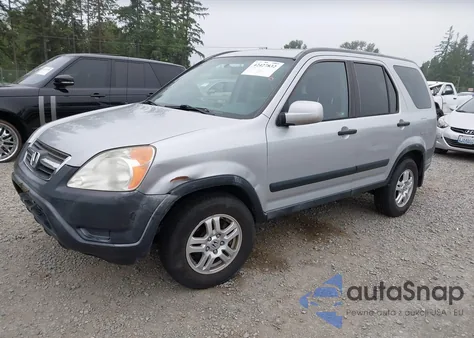 2002 Honda Cr-V Ex из США, поврежденный, VIN JHLRD77882C085903